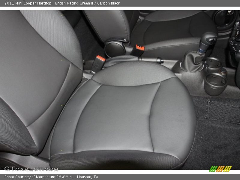 British Racing Green II / Carbon Black 2011 Mini Cooper Hardtop