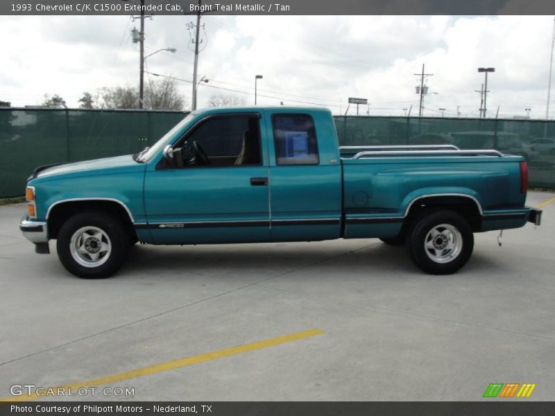  1993 C/K C1500 Extended Cab Bright Teal Metallic