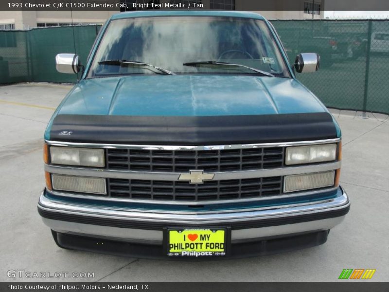 Bright Teal Metallic / Tan 1993 Chevrolet C/K C1500 Extended Cab