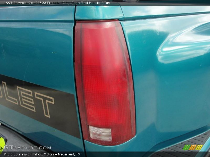 Bright Teal Metallic / Tan 1993 Chevrolet C/K C1500 Extended Cab