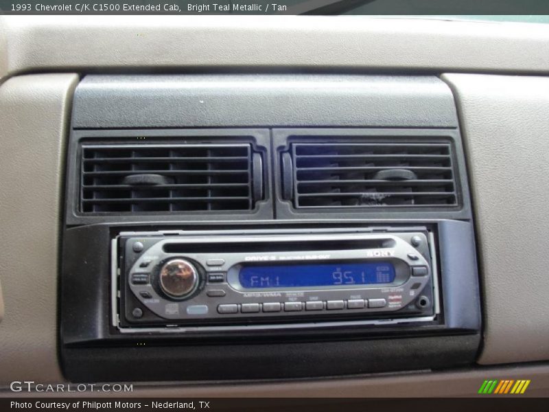 Bright Teal Metallic / Tan 1993 Chevrolet C/K C1500 Extended Cab
