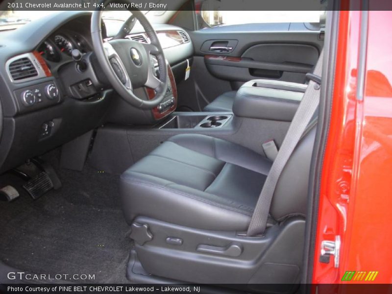  2011 Avalanche LT 4x4 Ebony Interior