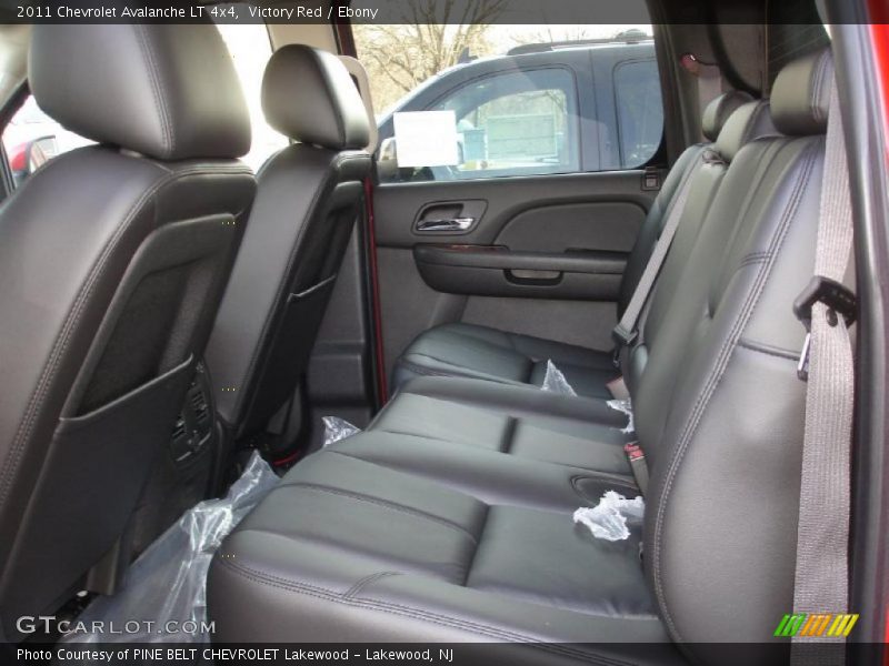  2011 Avalanche LT 4x4 Ebony Interior