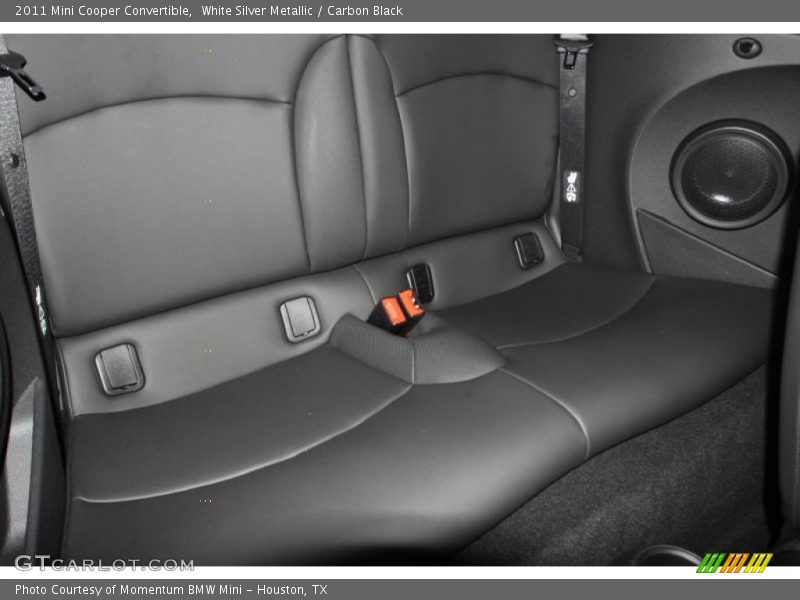 White Silver Metallic / Carbon Black 2011 Mini Cooper Convertible