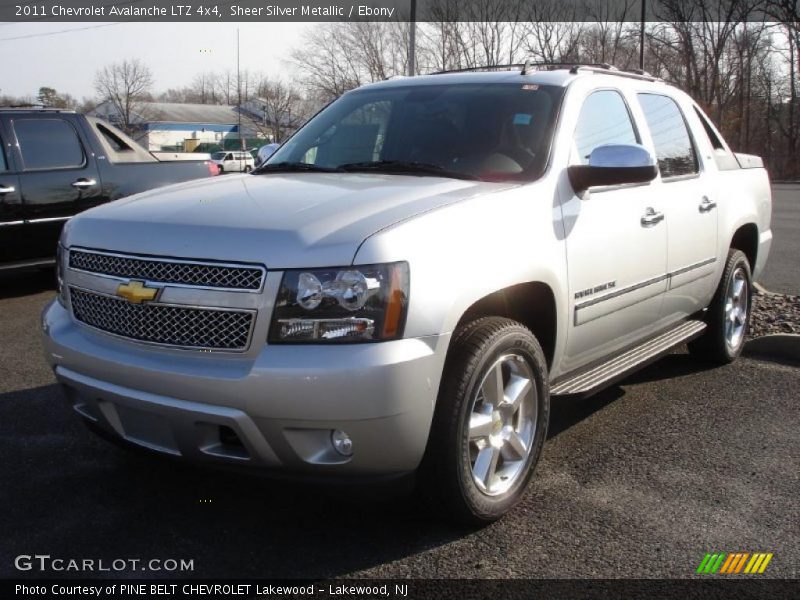 Sheer Silver Metallic / Ebony 2011 Chevrolet Avalanche LTZ 4x4