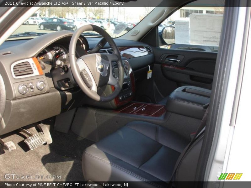 Sheer Silver Metallic / Ebony 2011 Chevrolet Avalanche LTZ 4x4