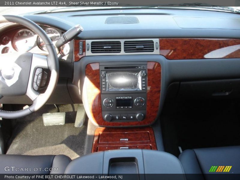 Sheer Silver Metallic / Ebony 2011 Chevrolet Avalanche LTZ 4x4