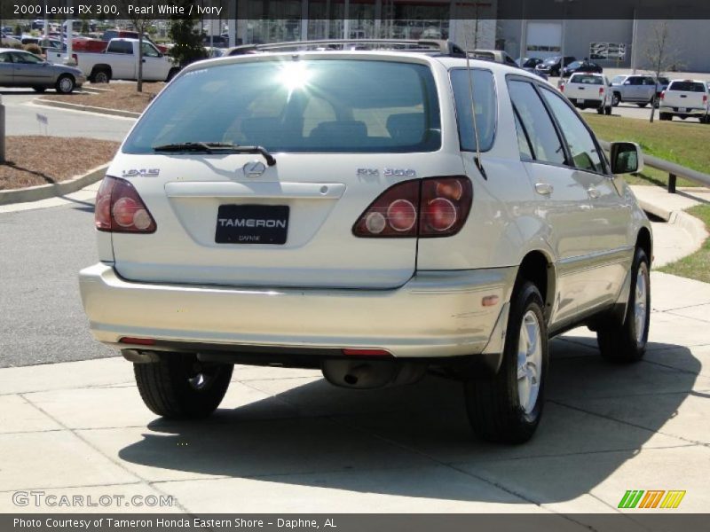 Pearl White / Ivory 2000 Lexus RX 300