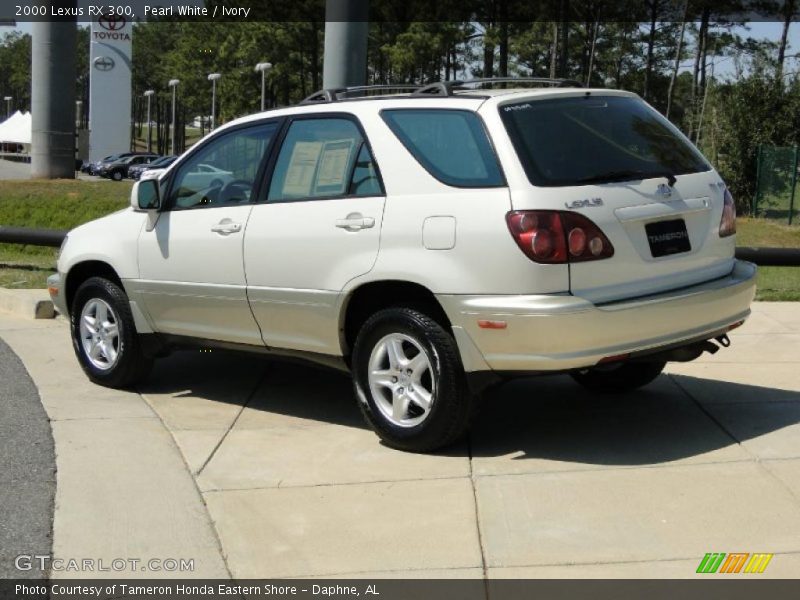 Pearl White / Ivory 2000 Lexus RX 300