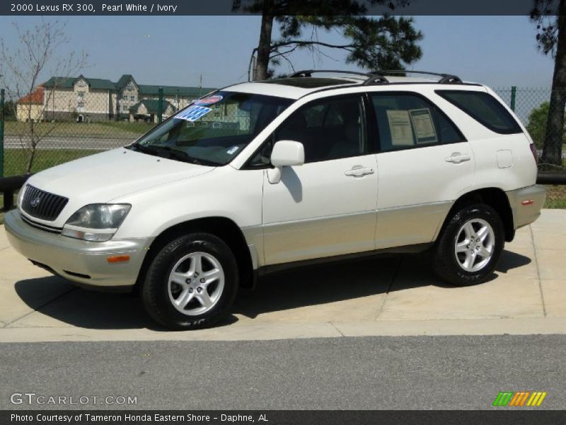 Pearl White / Ivory 2000 Lexus RX 300