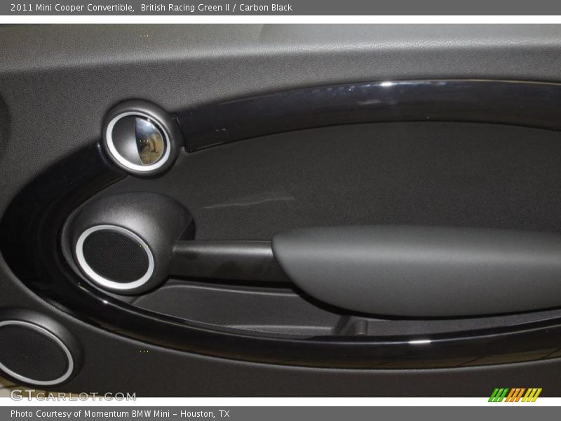 British Racing Green II / Carbon Black 2011 Mini Cooper Convertible