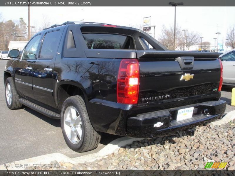 Black / Ebony 2011 Chevrolet Avalanche LTZ 4x4