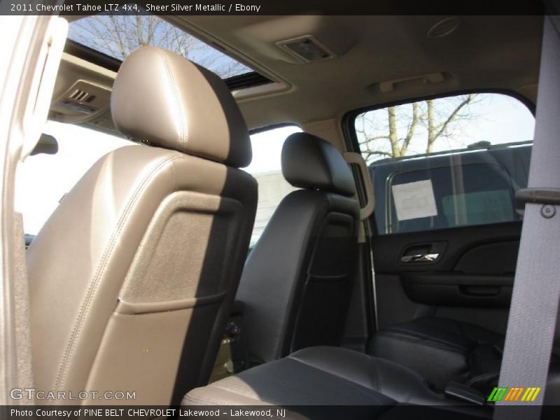 Sheer Silver Metallic / Ebony 2011 Chevrolet Tahoe LTZ 4x4