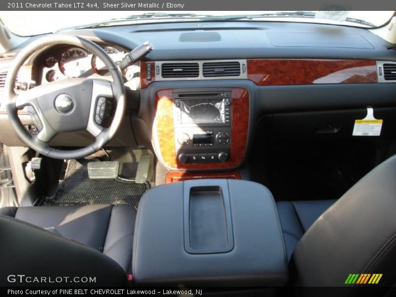 Sheer Silver Metallic / Ebony 2011 Chevrolet Tahoe LTZ 4x4