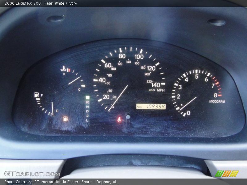 Pearl White / Ivory 2000 Lexus RX 300