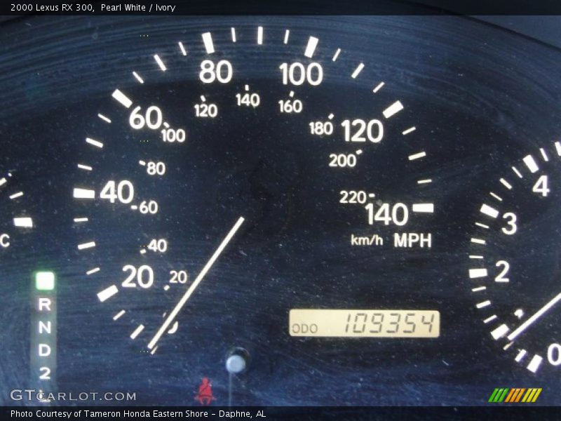 Pearl White / Ivory 2000 Lexus RX 300