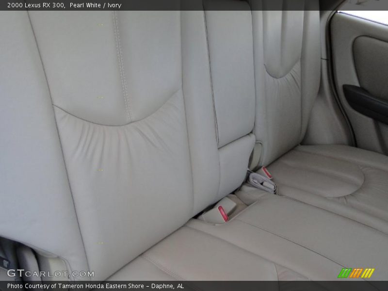 Pearl White / Ivory 2000 Lexus RX 300