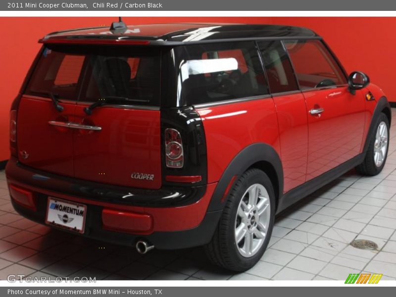 Chili Red / Carbon Black 2011 Mini Cooper Clubman