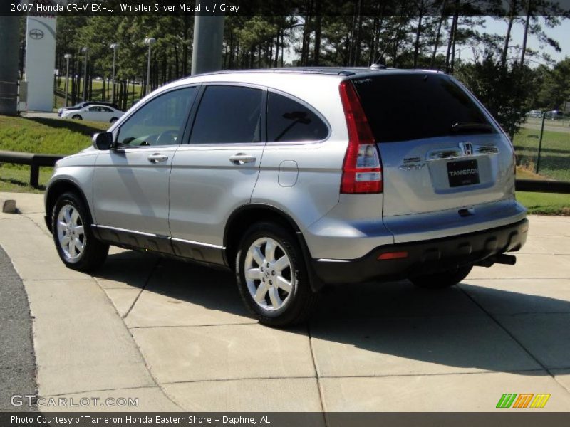 Whistler Silver Metallic / Gray 2007 Honda CR-V EX-L