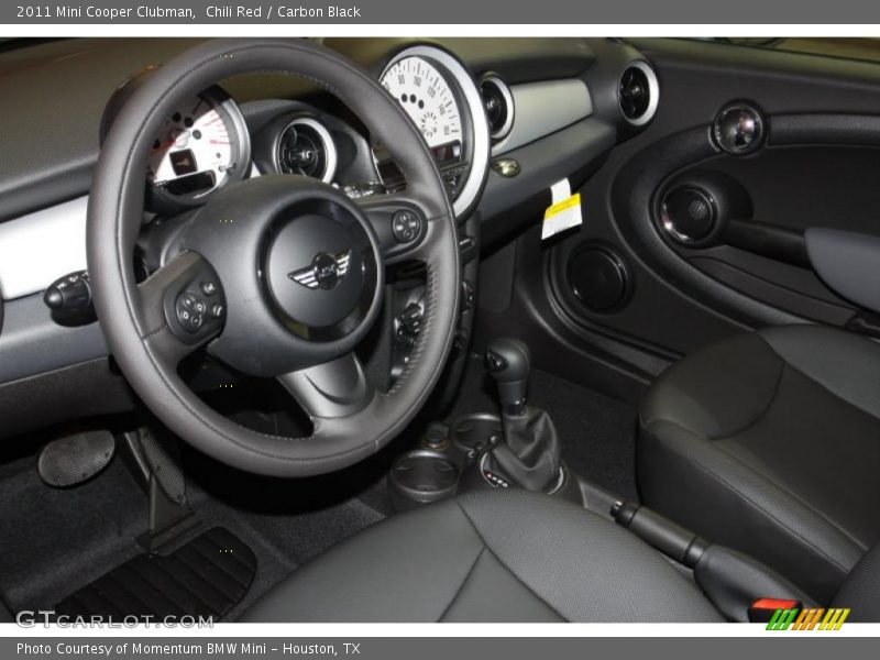 Chili Red / Carbon Black 2011 Mini Cooper Clubman