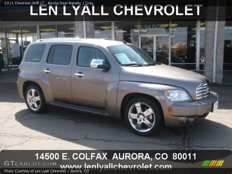 Mocha Steel Metallic / Gray 2011 Chevrolet HHR LT