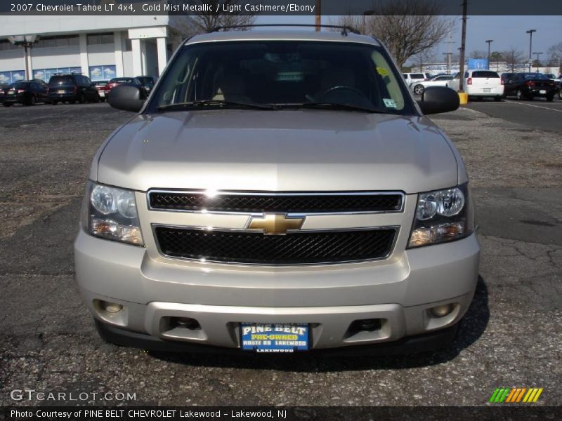 Gold Mist Metallic / Light Cashmere/Ebony 2007 Chevrolet Tahoe LT 4x4