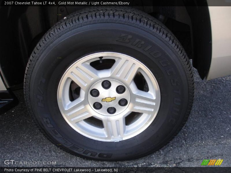 Gold Mist Metallic / Light Cashmere/Ebony 2007 Chevrolet Tahoe LT 4x4