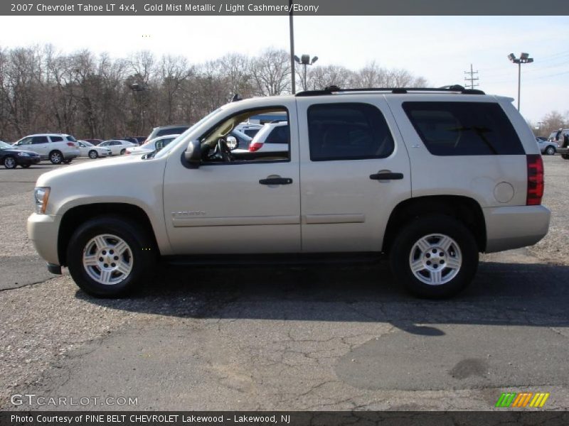 Gold Mist Metallic / Light Cashmere/Ebony 2007 Chevrolet Tahoe LT 4x4