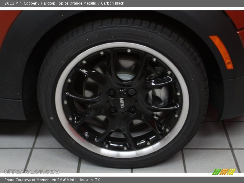 Spice Orange Metallic / Carbon Black 2011 Mini Cooper S Hardtop