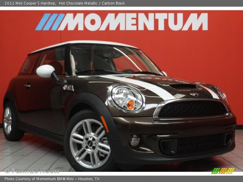 Hot Chocolate Metallic / Carbon Black 2011 Mini Cooper S Hardtop