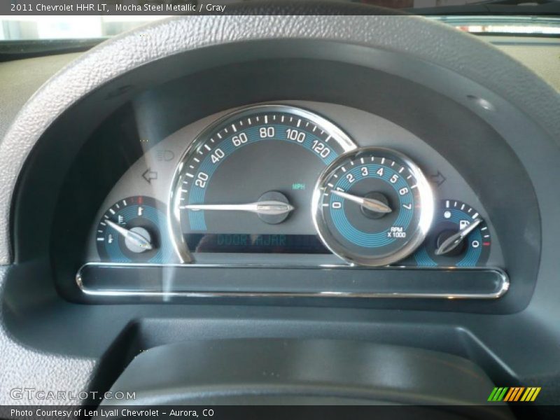 Mocha Steel Metallic / Gray 2011 Chevrolet HHR LT