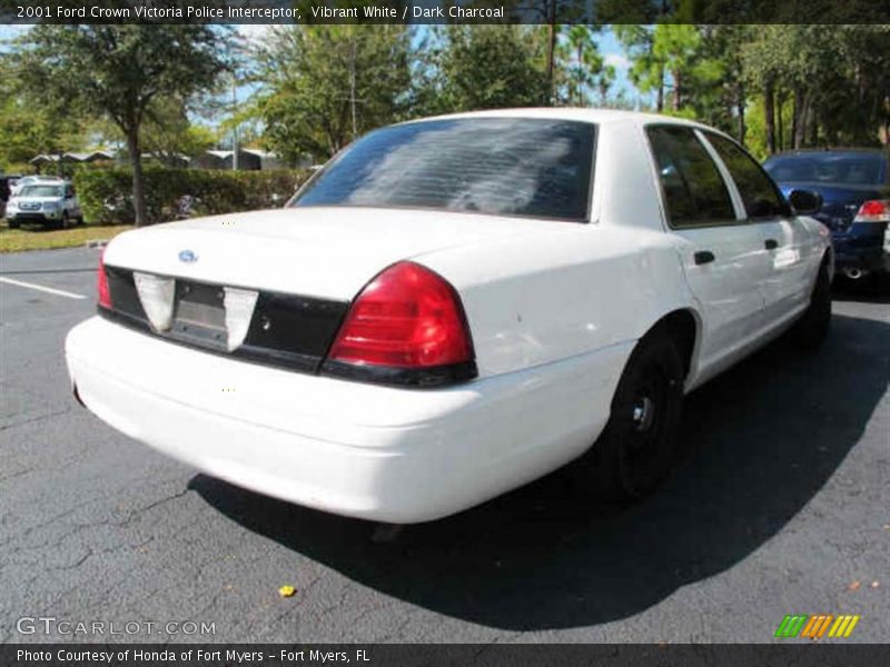  2001 Crown Victoria Police Interceptor Vibrant White