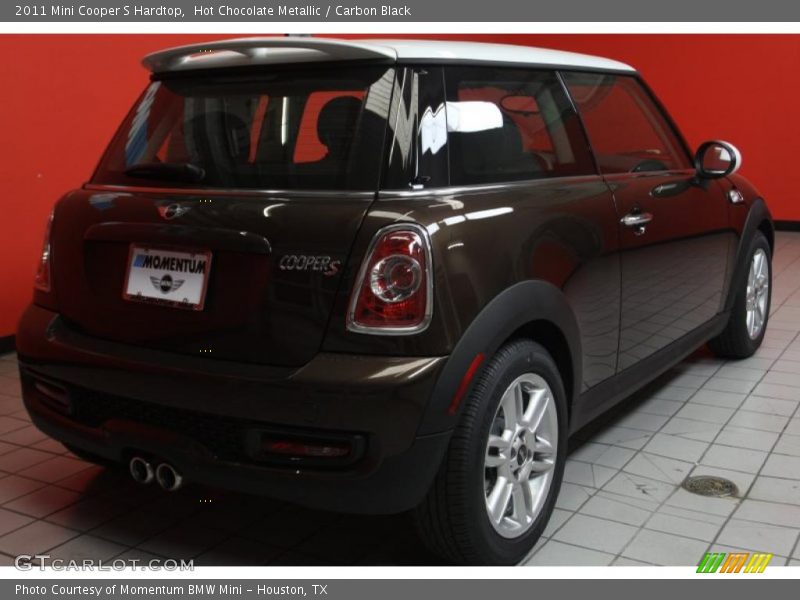 Hot Chocolate Metallic / Carbon Black 2011 Mini Cooper S Hardtop