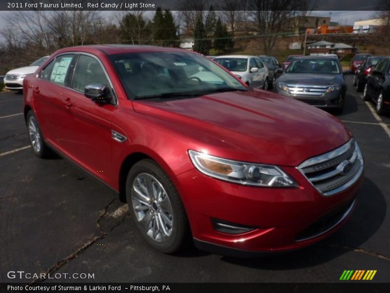 Red Candy / Light Stone 2011 Ford Taurus Limited