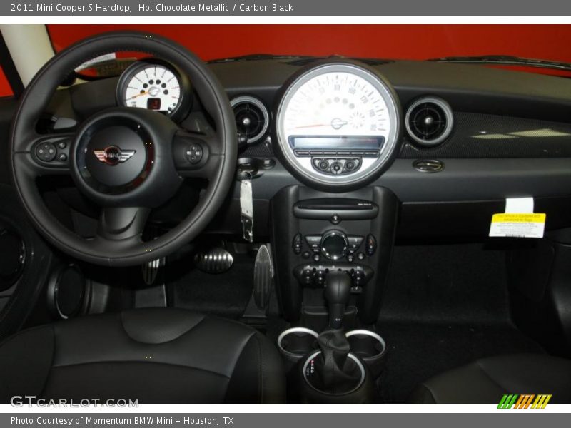 Hot Chocolate Metallic / Carbon Black 2011 Mini Cooper S Hardtop