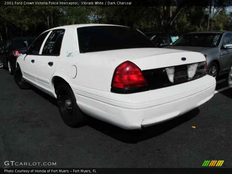  2001 Crown Victoria Police Interceptor Vibrant White