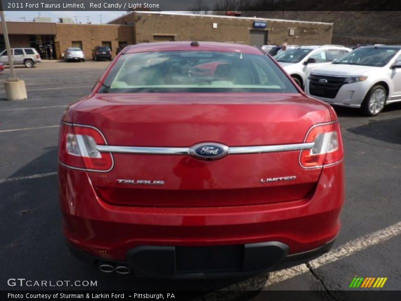 Red Candy / Light Stone 2011 Ford Taurus Limited