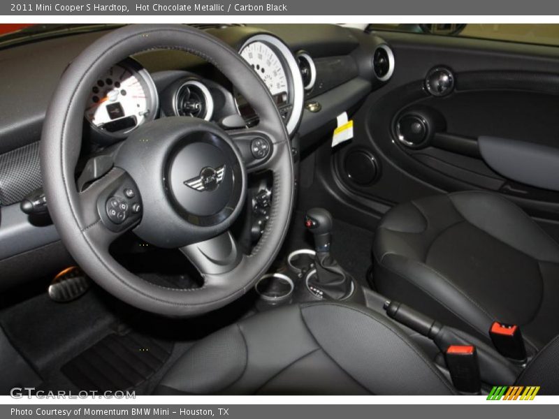 Hot Chocolate Metallic / Carbon Black 2011 Mini Cooper S Hardtop