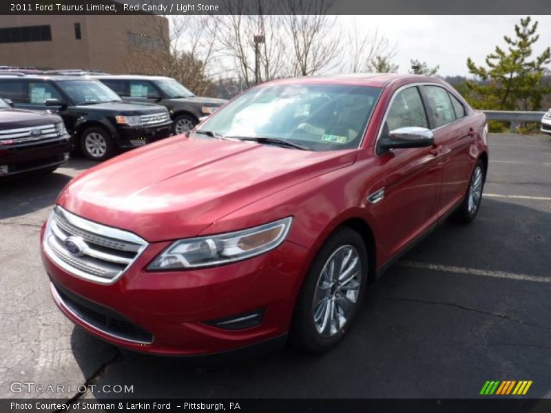 Red Candy / Light Stone 2011 Ford Taurus Limited