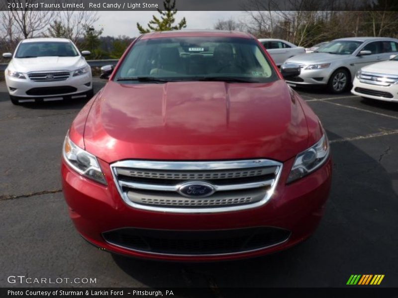 Red Candy / Light Stone 2011 Ford Taurus Limited