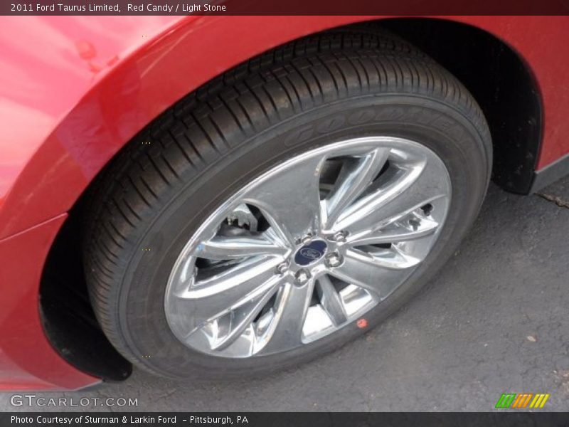 Red Candy / Light Stone 2011 Ford Taurus Limited