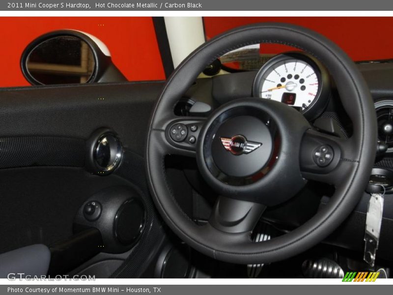 Hot Chocolate Metallic / Carbon Black 2011 Mini Cooper S Hardtop