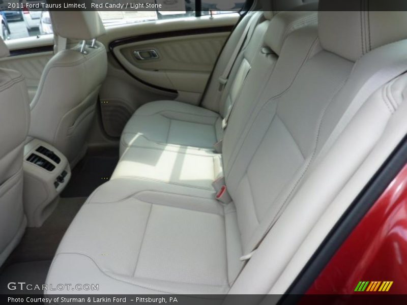 Red Candy / Light Stone 2011 Ford Taurus Limited