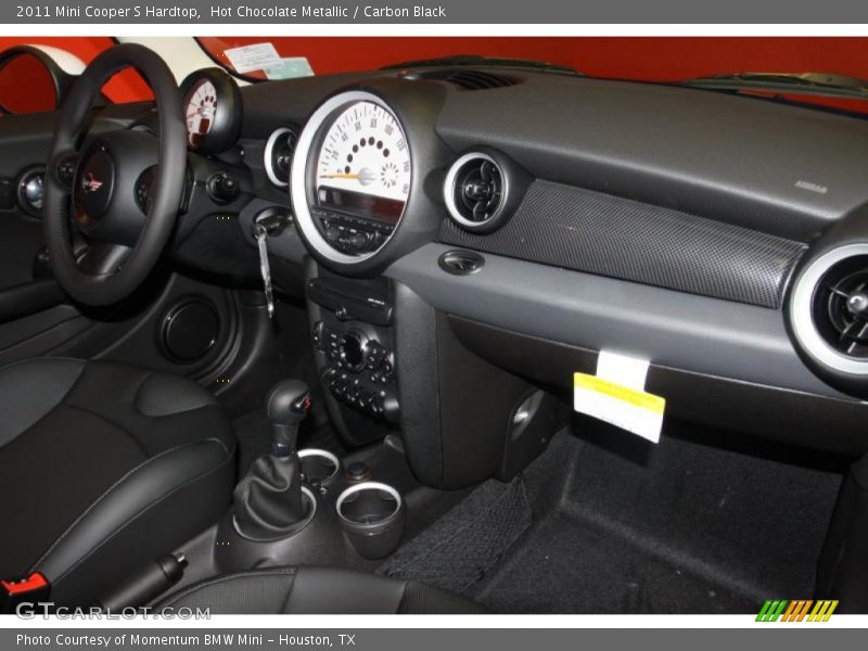 Hot Chocolate Metallic / Carbon Black 2011 Mini Cooper S Hardtop