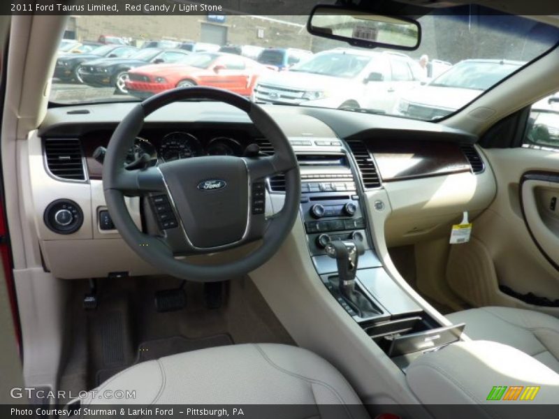 Red Candy / Light Stone 2011 Ford Taurus Limited