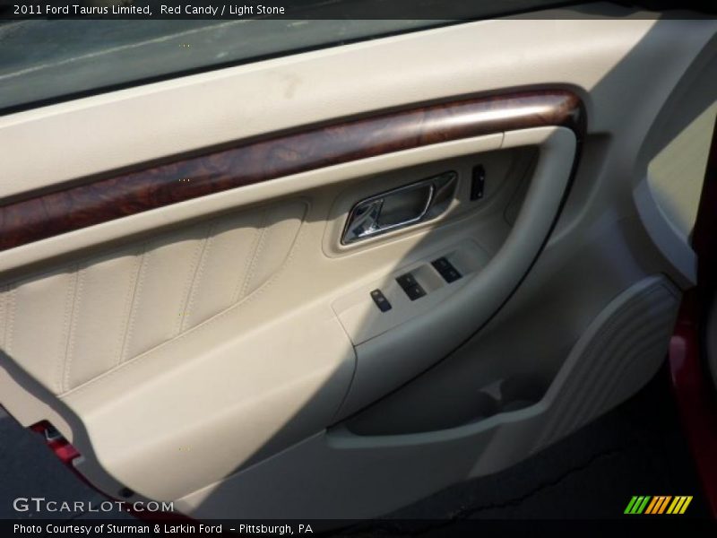 Red Candy / Light Stone 2011 Ford Taurus Limited