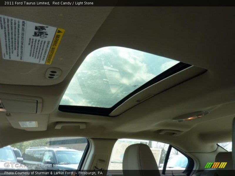 Red Candy / Light Stone 2011 Ford Taurus Limited