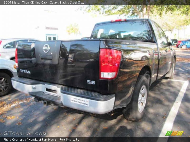 Galaxy Black / Steel Gray 2006 Nissan Titan XE King Cab