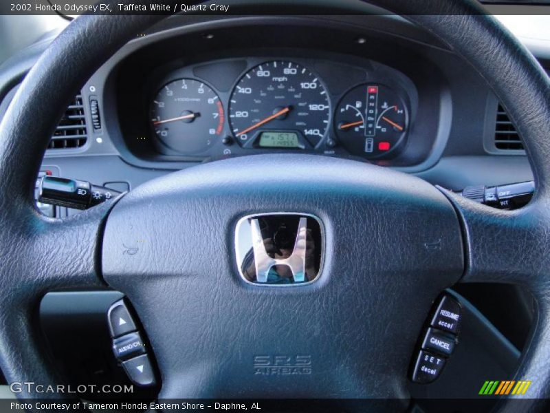 Taffeta White / Quartz Gray 2002 Honda Odyssey EX