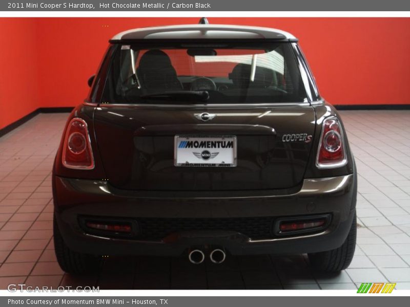 Hot Chocolate Metallic / Carbon Black 2011 Mini Cooper S Hardtop